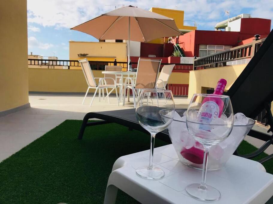 Estudio Con Amplia Terraza En Puerto De La Cruz Luaran gambar